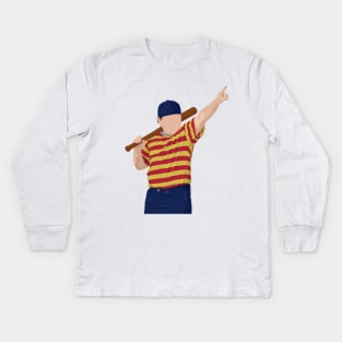 The baseball boy, hambino Kids Long Sleeve T-Shirt